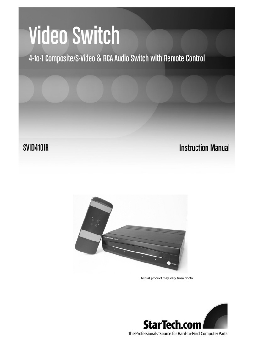 StarTech.com SVID410IR User manual