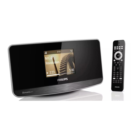 Philips Streamium NP3500 User manual