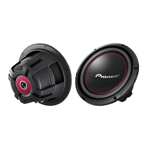 Pioneer TS-W304R instruction manual