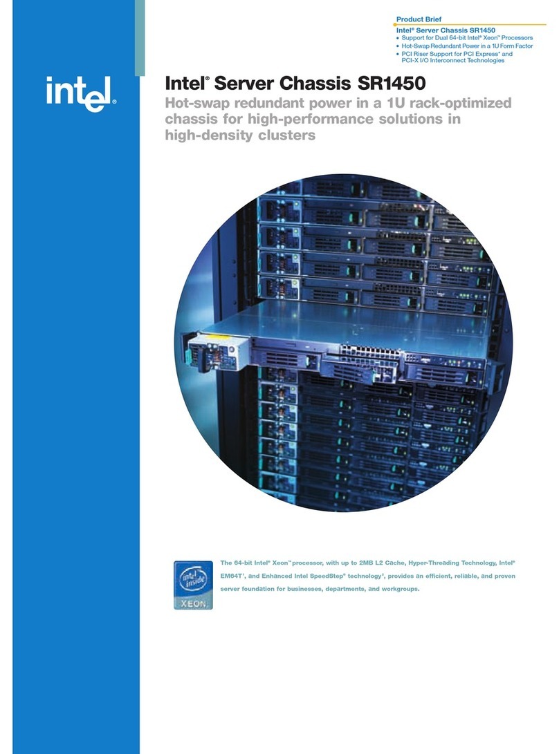 Intel Chassis SR1450 Reference guide