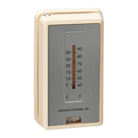 Johnson Controls T-4002 Use and maintenance manual
