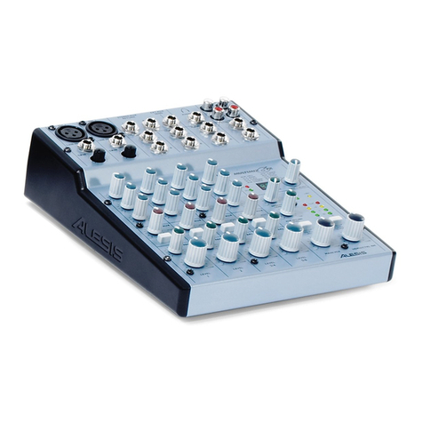 Alesis MultiMix 6FX Product overview