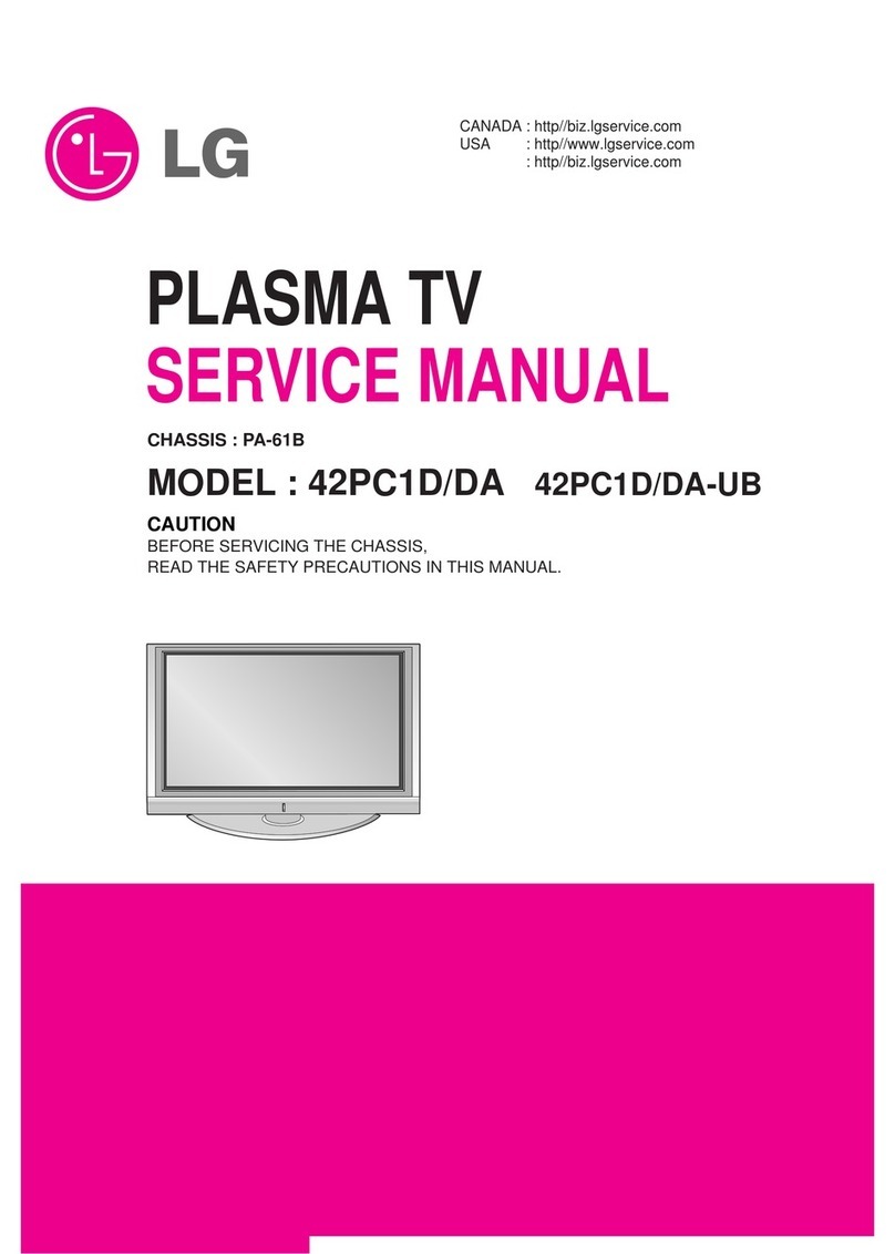 LG 42PC1D Series User manual