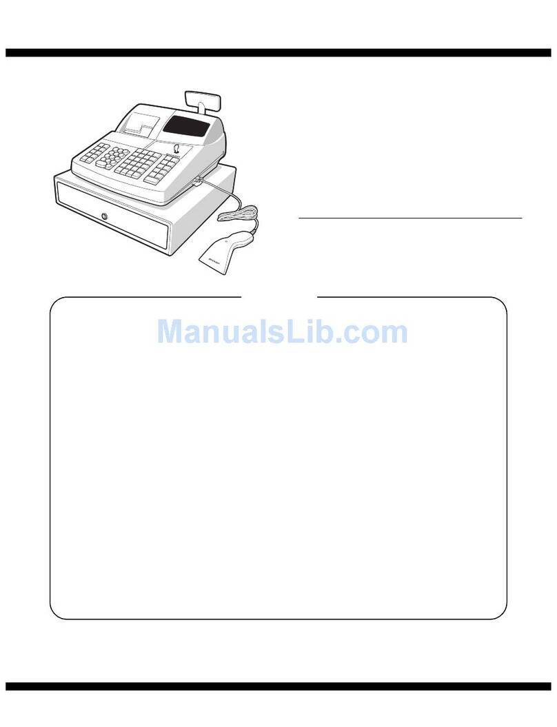Sharp XE-A402 User manual