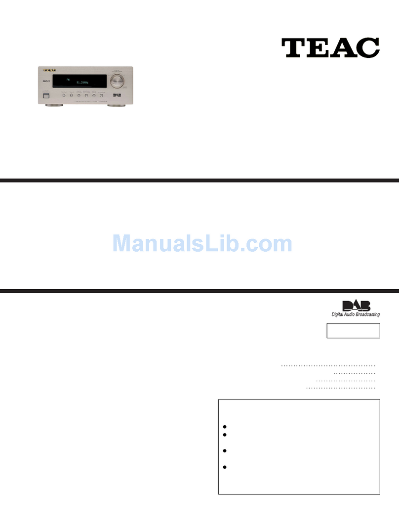 Teac T-H300DAB User manual