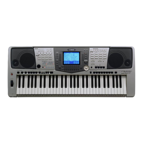 Yamaha Portatone PSR A1000 Service manual