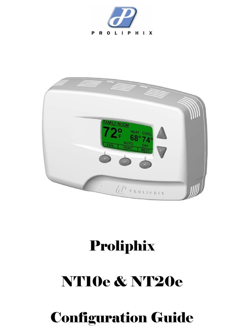 Proliphix NT10e Configuration guide