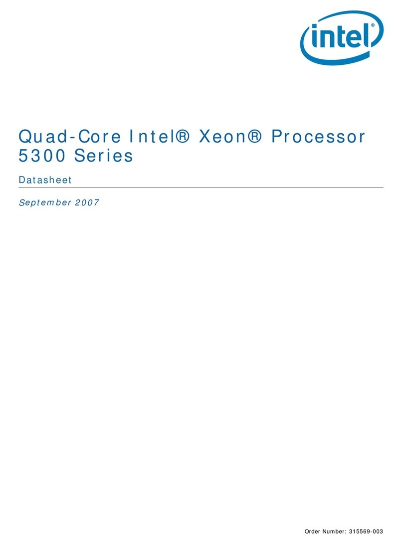 Intel Quad-Core Xeon User manual