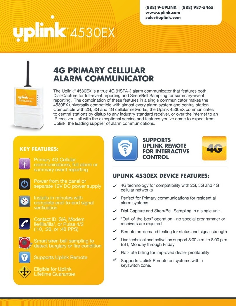 Uplink 4530EX Specifications