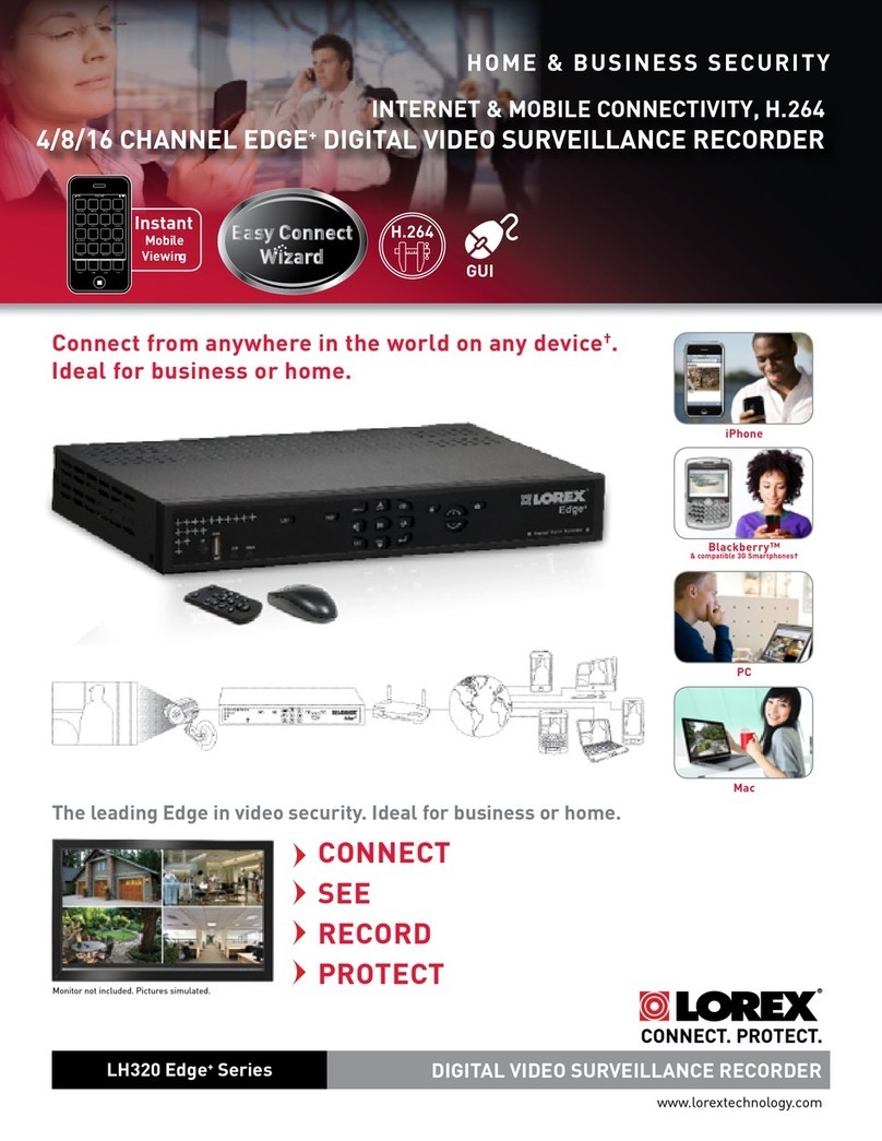 Lorex LH324501 User manual