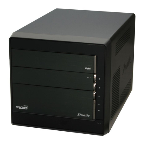 Shuttle Prima XPC Barebone SX48P2 Deluxe Owner's manual