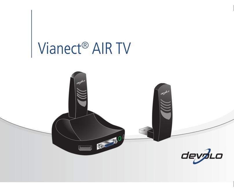 Devolo Vianect AIR TV Installation guide