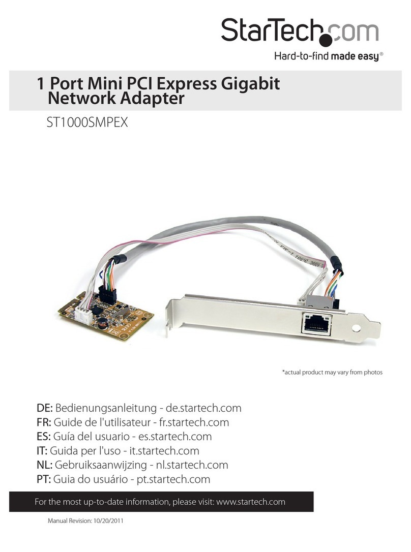 StarTech.com ST1000SMPEX instruction manual