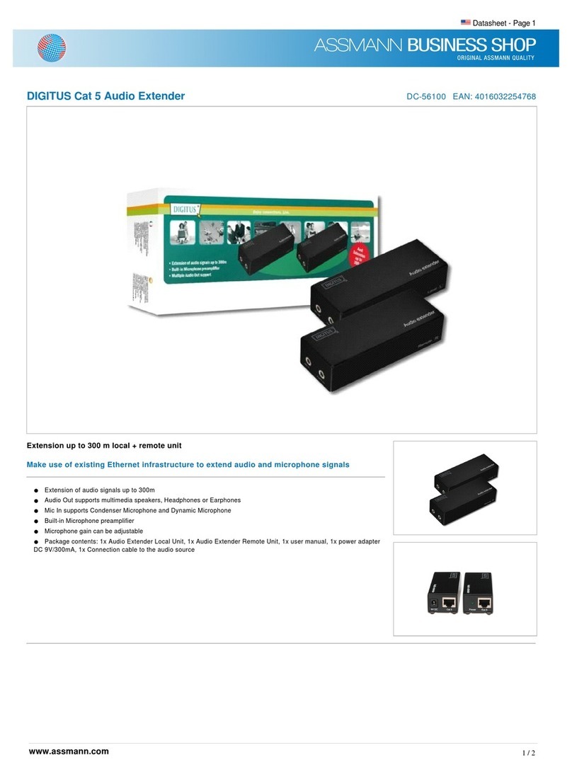 Digitus DC-56100 User manual