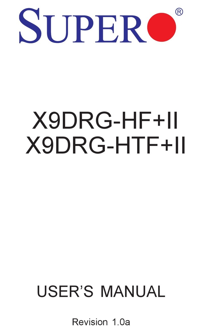 Supero X9DRG-HF+II User manual