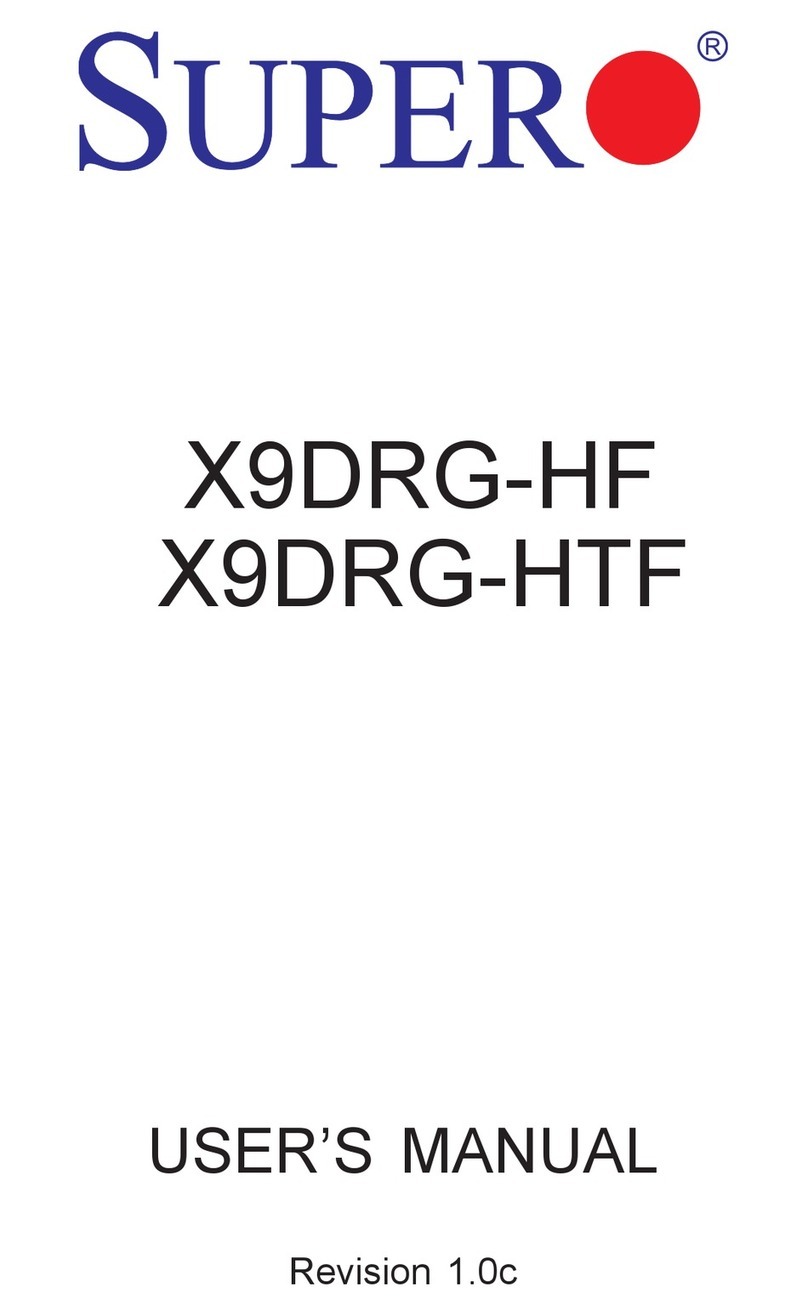Supero X9DRG-HF User manual