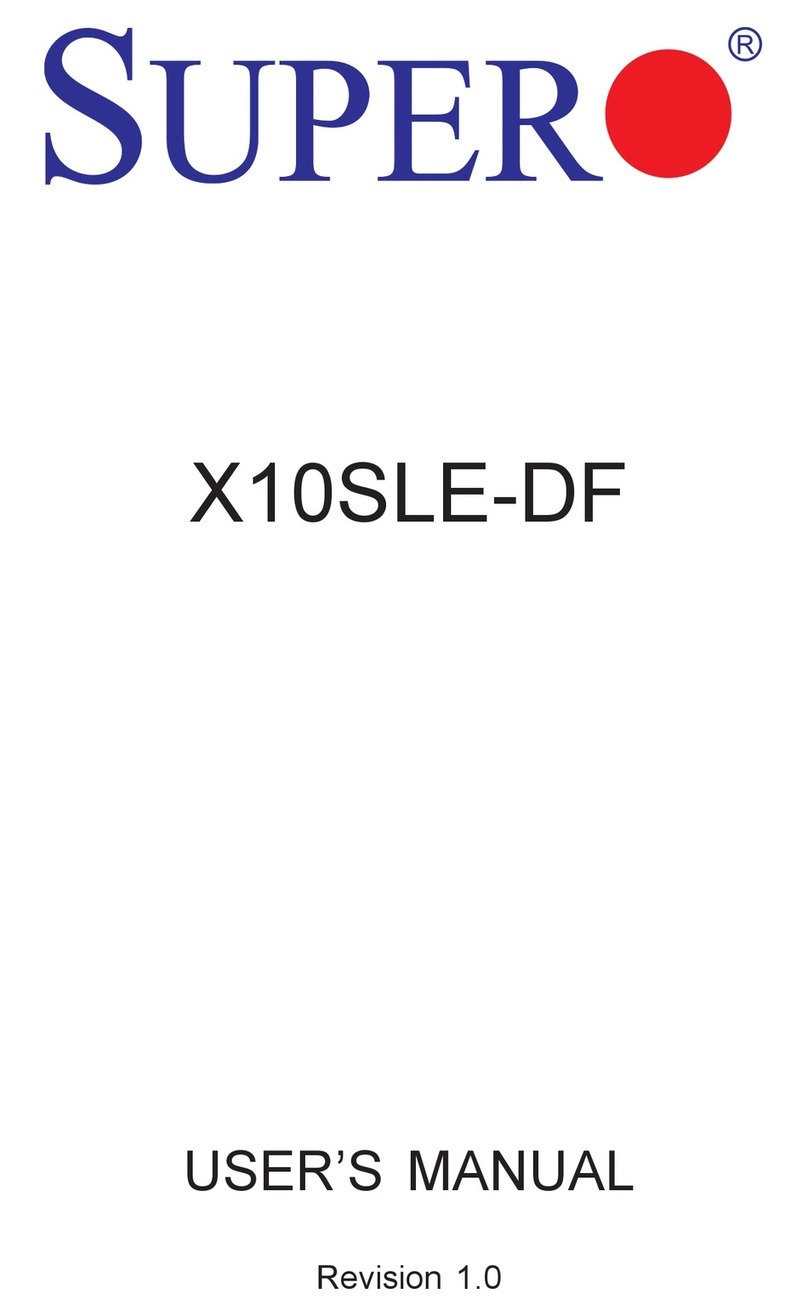 Supero X10SLE-DF user manual