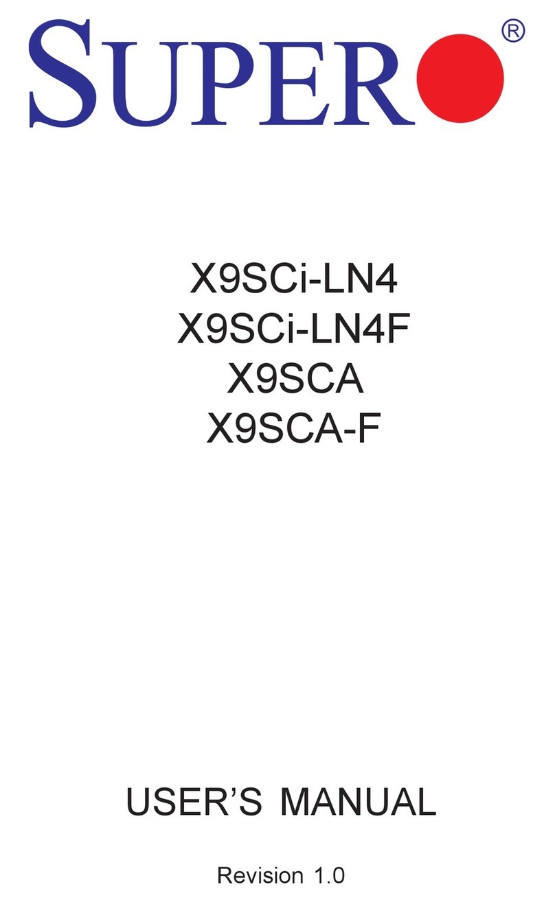Supermicro Supero X9SCi-LN4 user manual