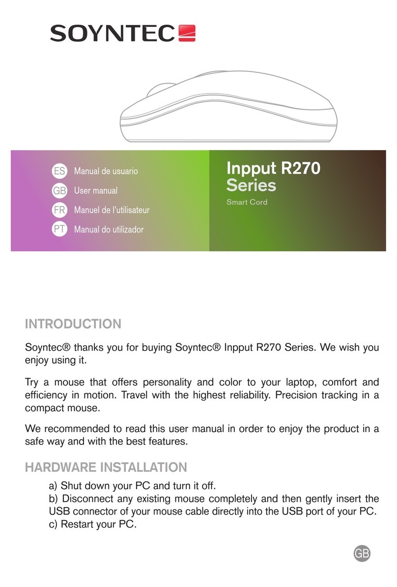 Soyntec Inpput R270 Series user manual