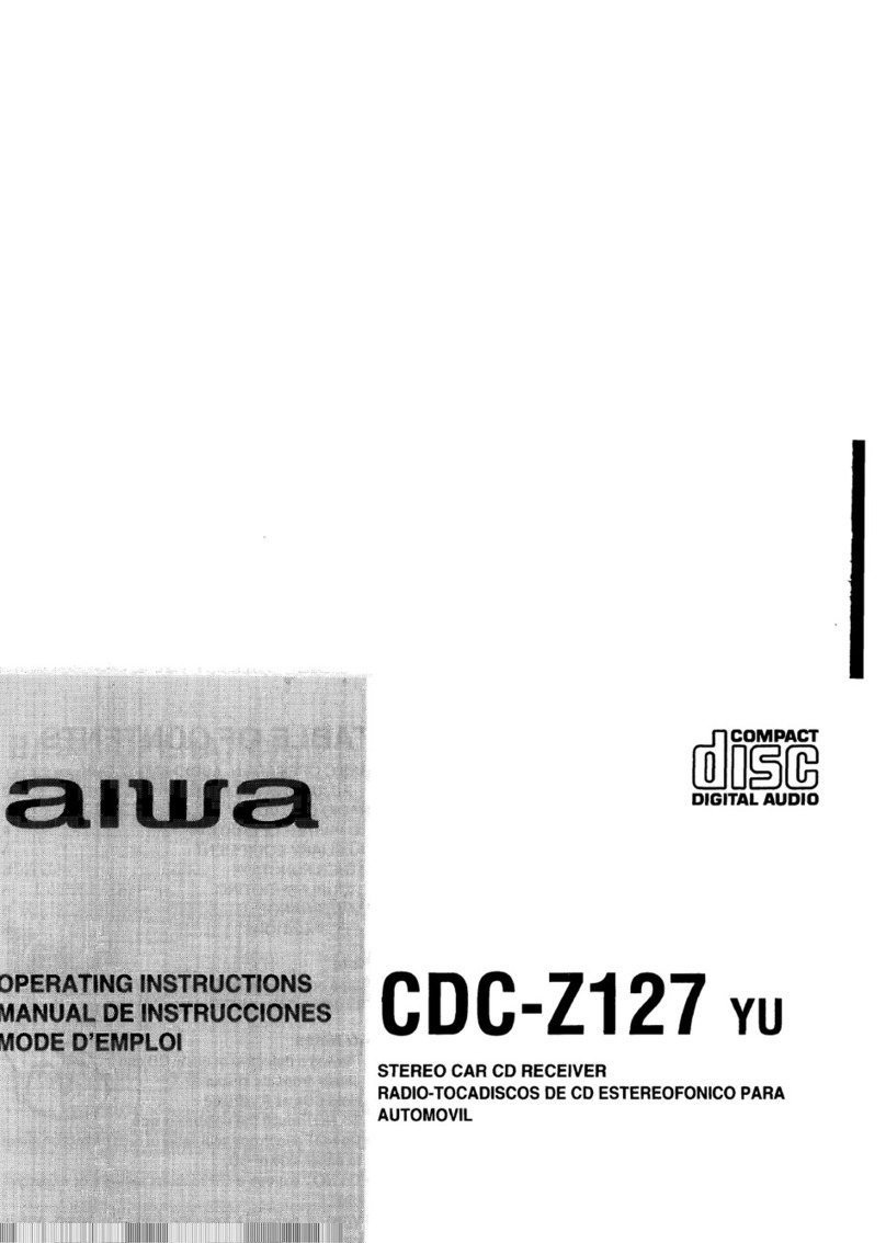Aiwa CDC-Z127 User manual