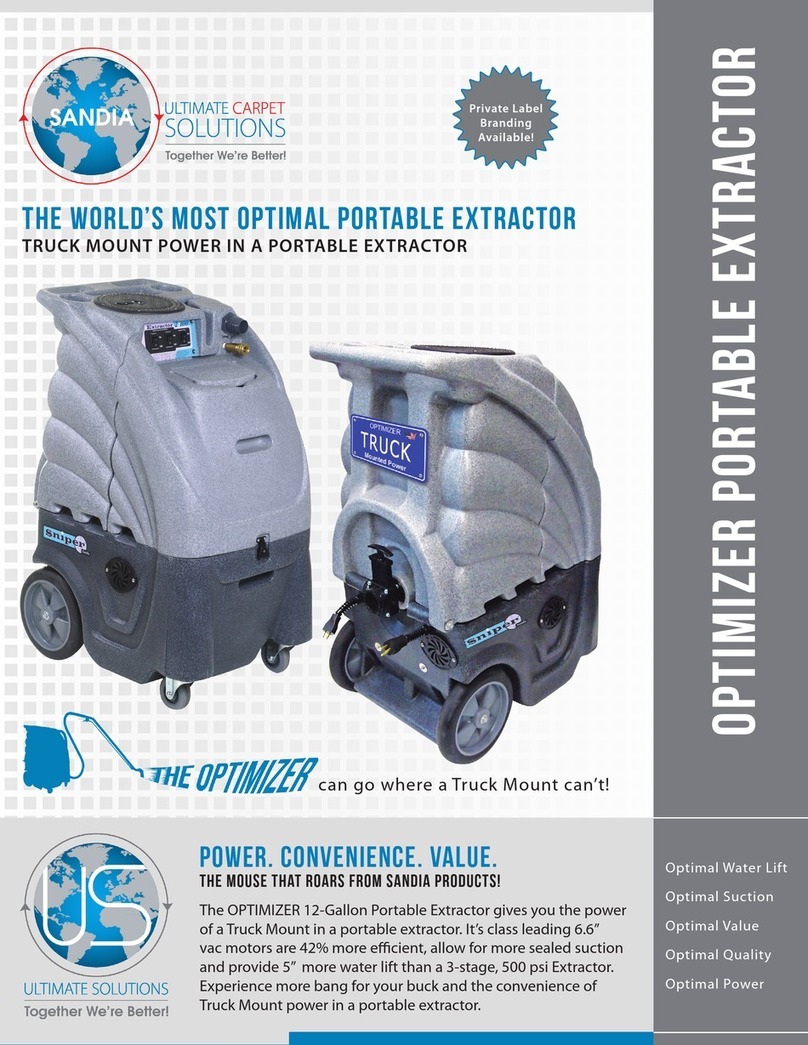 Sandia 66-2100 User manual