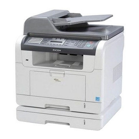 Savin SP 3200SF User manual