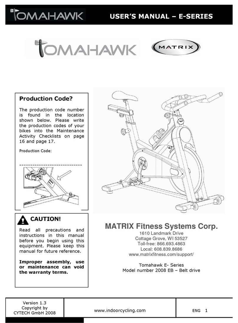 Tomahawk Matrix 2008 EB User manual Tomahawk Matrix 2008 EB User manual