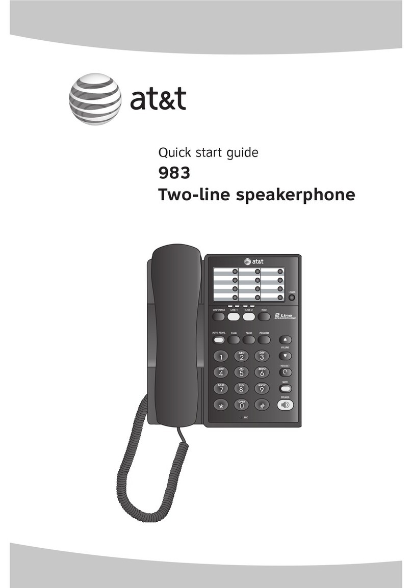 AT&T 983 User manual AT&T 983 User manual
