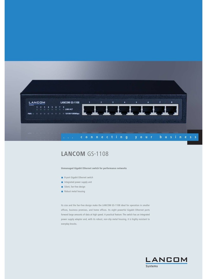 Lancom GS-1108 Specifications