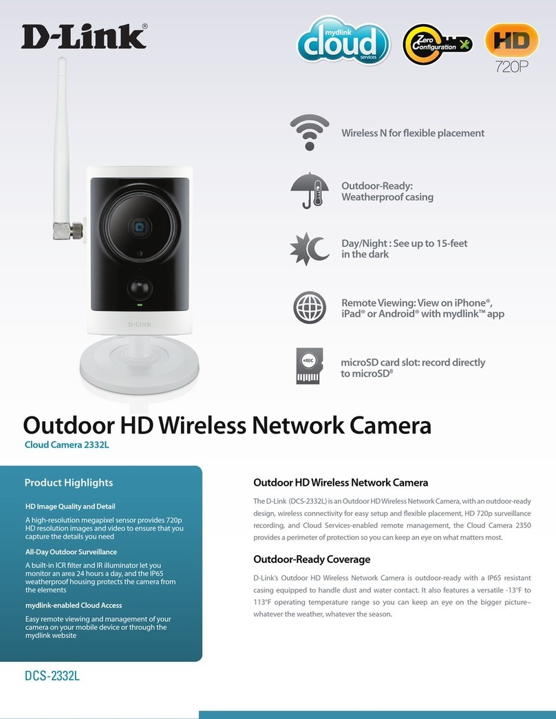 D-Link DCS-2332L Installation and operation manual
