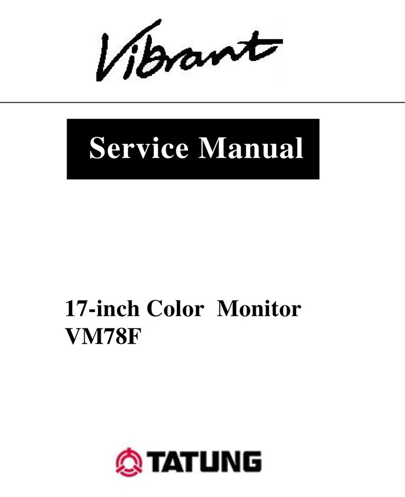 Tatung Vibrant VM78F User manual