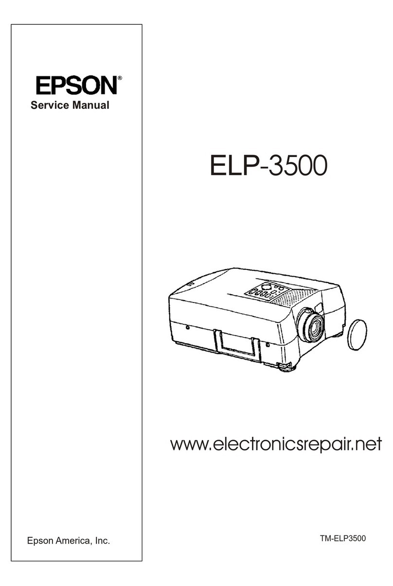 Epson Elp-3500 Service manual