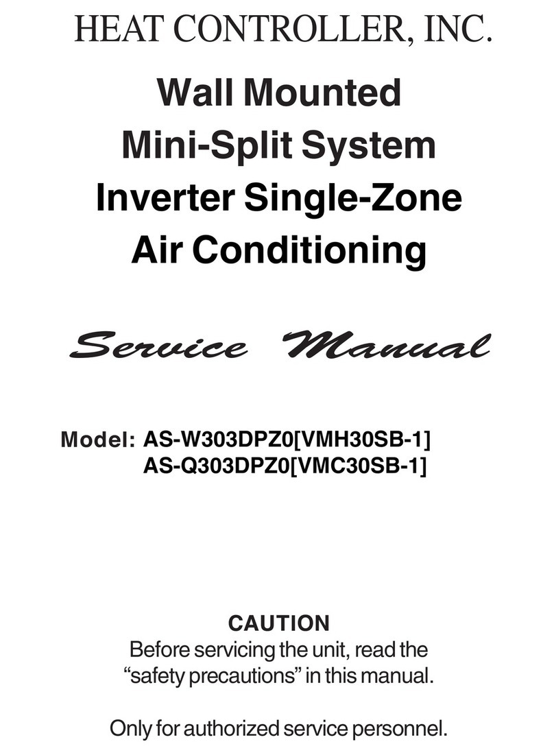 Heat Controller AS-W303DPZ0 User manual
