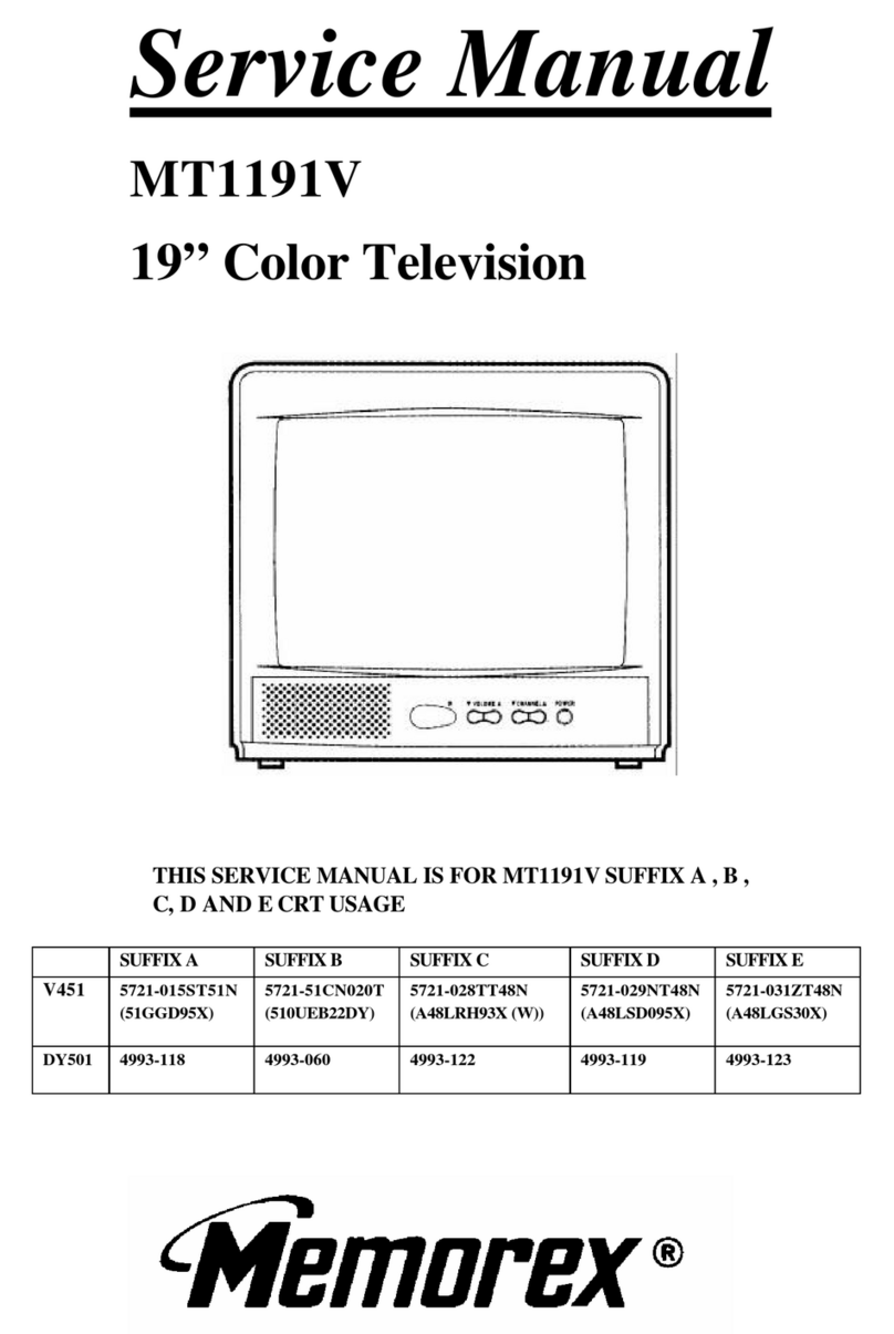 Memorex MT1191V User manual