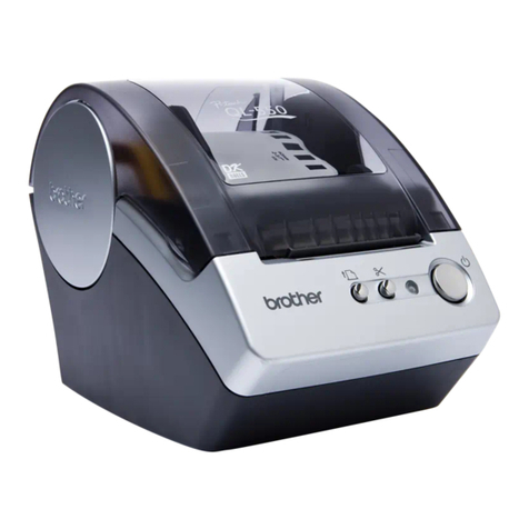 Brother P-Touch QL-500 User manual