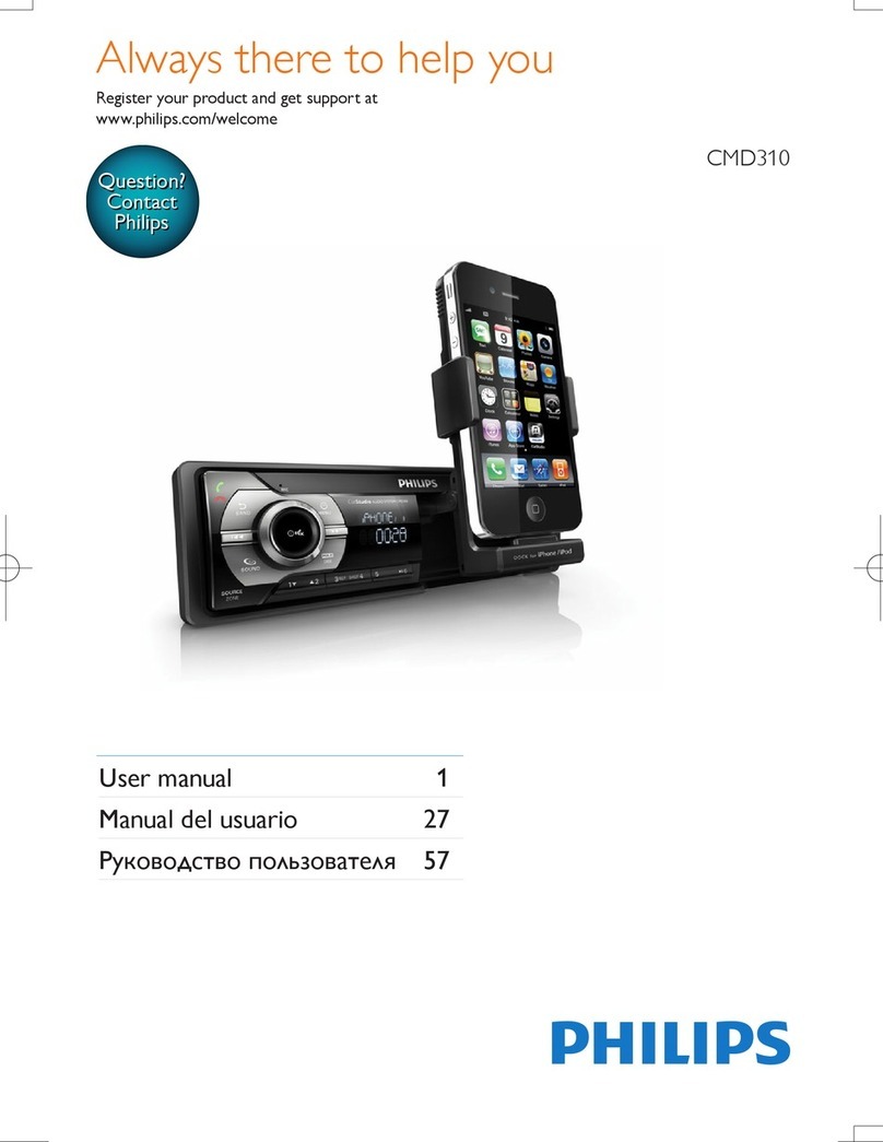 Philips CMD310 User manual