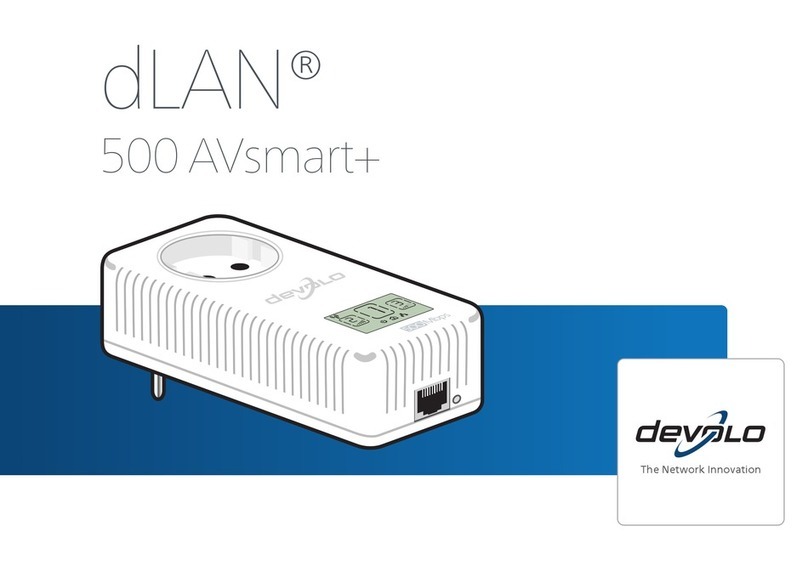 Devolo dLAN 500 AVsmart+ User manual