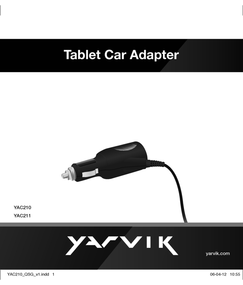 Yarvik YAC210 user guide