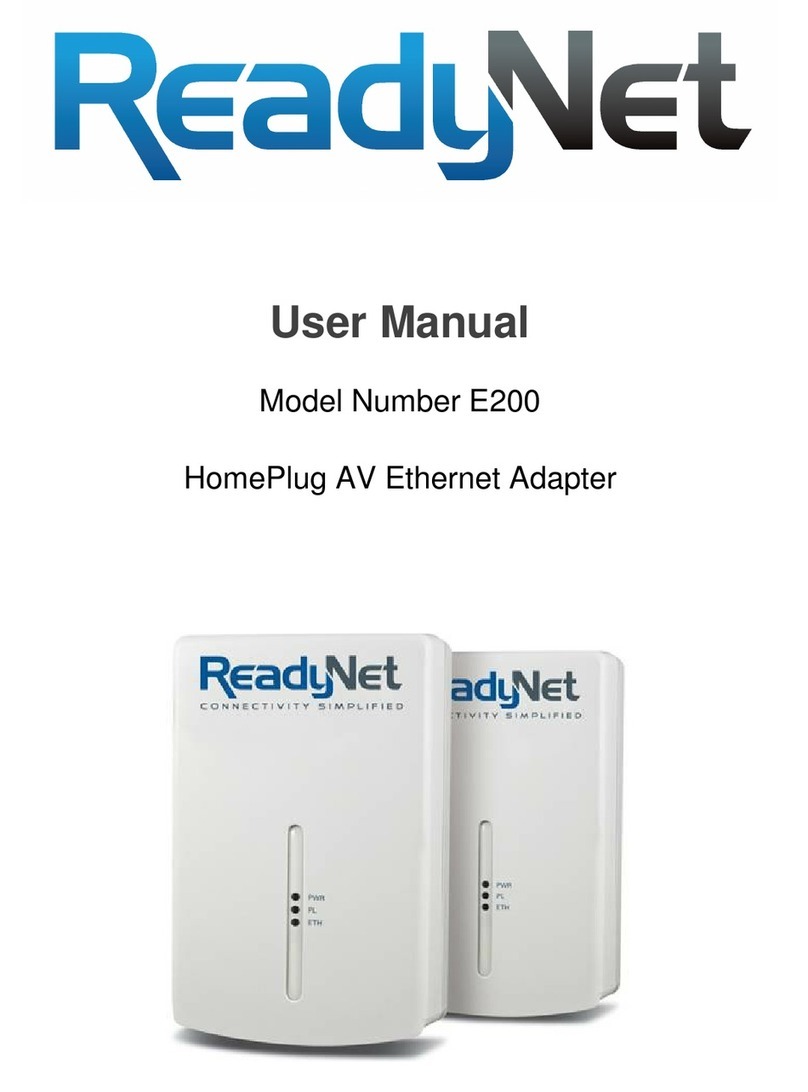 ReadyNet E200 user manual