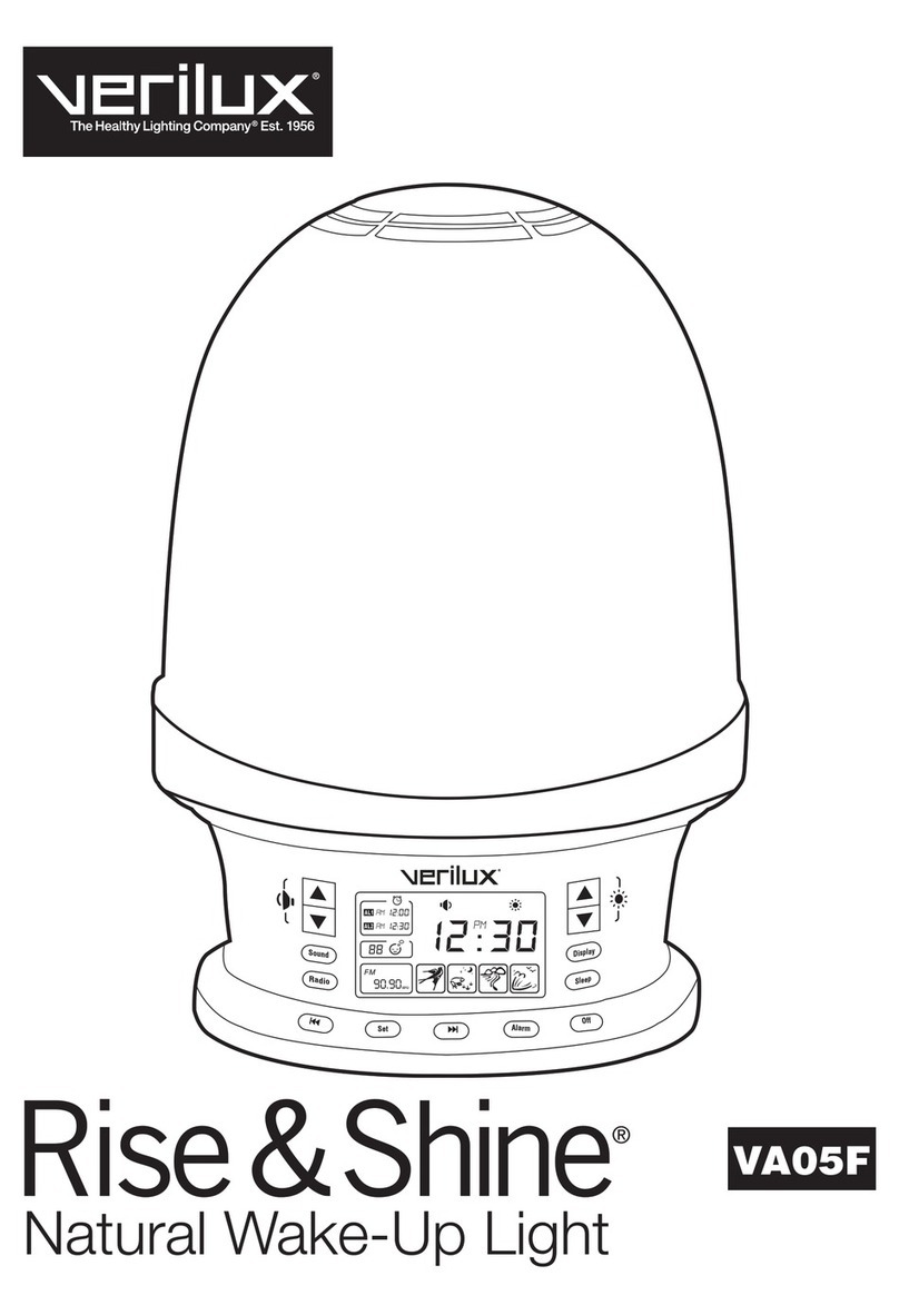 Verilux Rise & Shine VA05F manual&nbsp;
