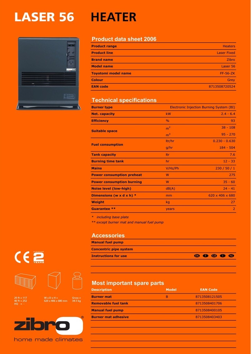 Zibro Laser 56 Specifications