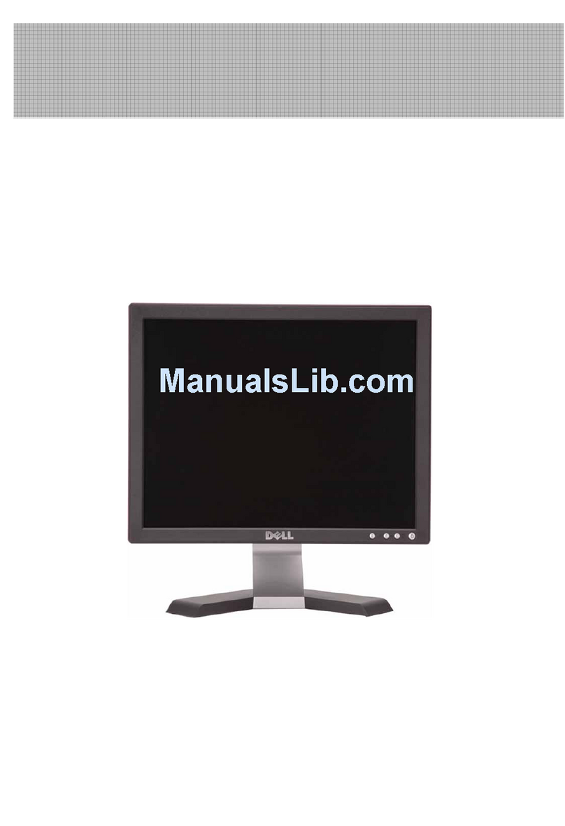 Dell E176FPc User manual