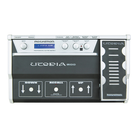 Rocktron UTOPIA G100 manual&nbsp;