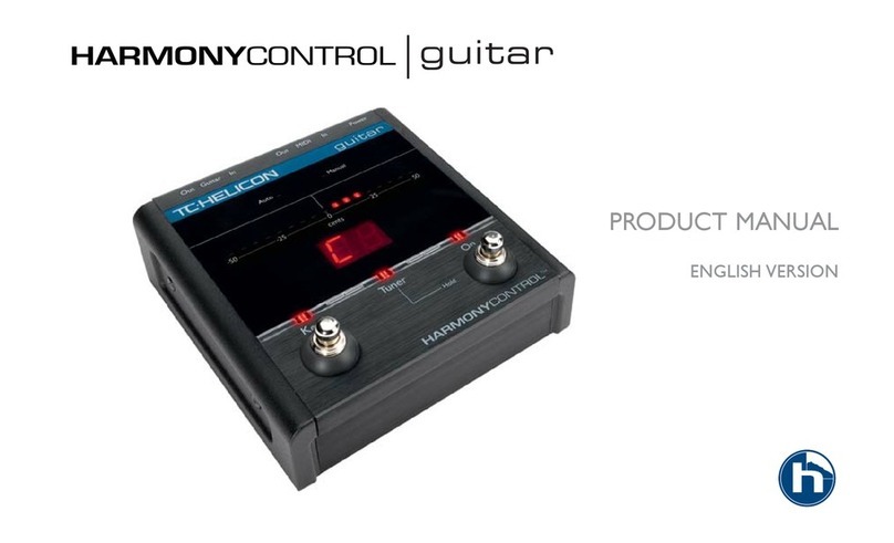 TC-Helicon HarmonyControl User manual