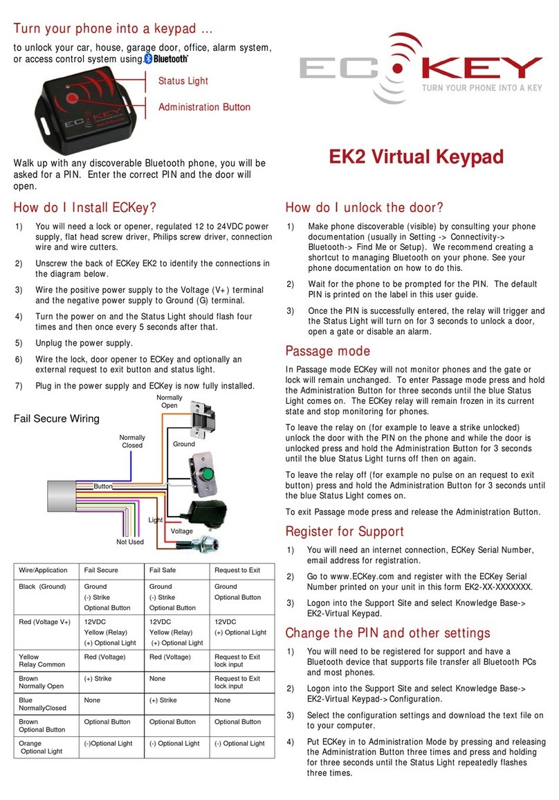 ECKey EK2 quick guide