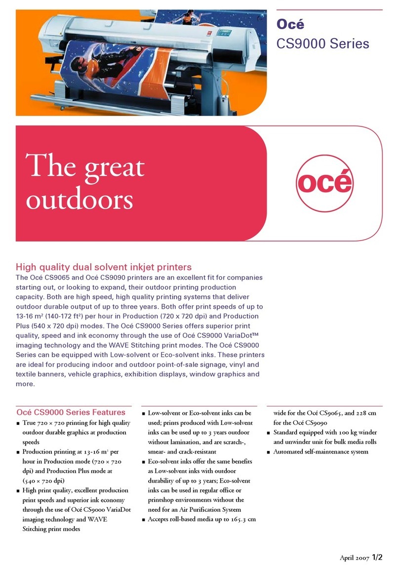 Oce CS9065 Features & specifications