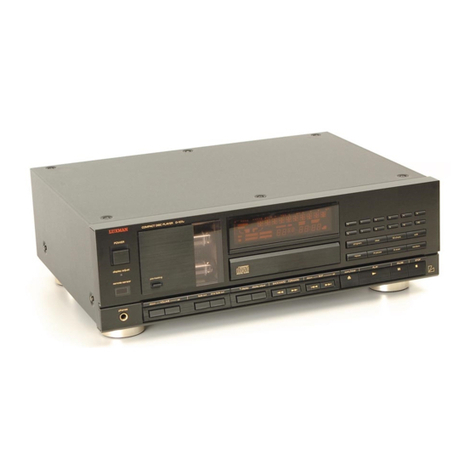 Luxman D-107u User manual