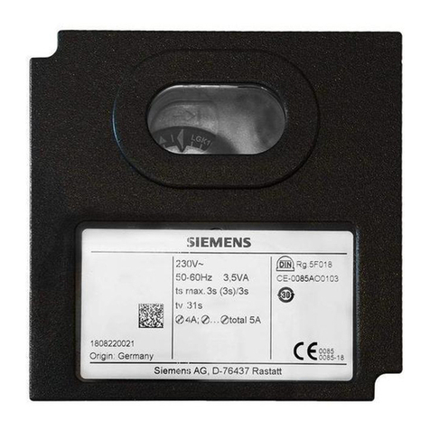 Siemens LFL Series Owner's manual