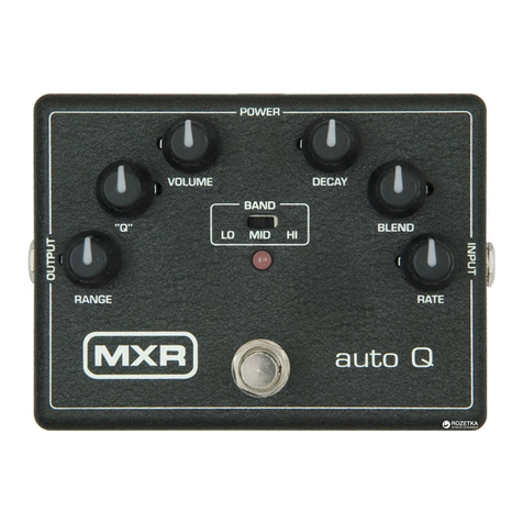 Dunlop M-120 MXR Auto Q user guide