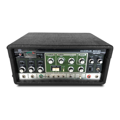 Roland Chorus echo RE-301 User manual